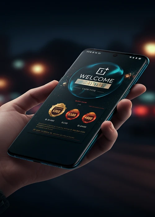 Bildschirmaufnahme der Fatfruit Casino Webseite mit dem prominenten Werbebanner für das Willkommenspaket, das bis zu 7.000 € und 550 Freispiele verspricht.